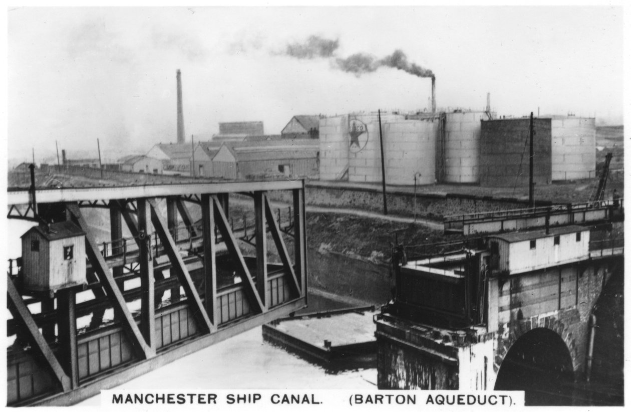 Barton vízvezeték, Manchester hajócsatorna, 1936 alkotó: Unbekannt