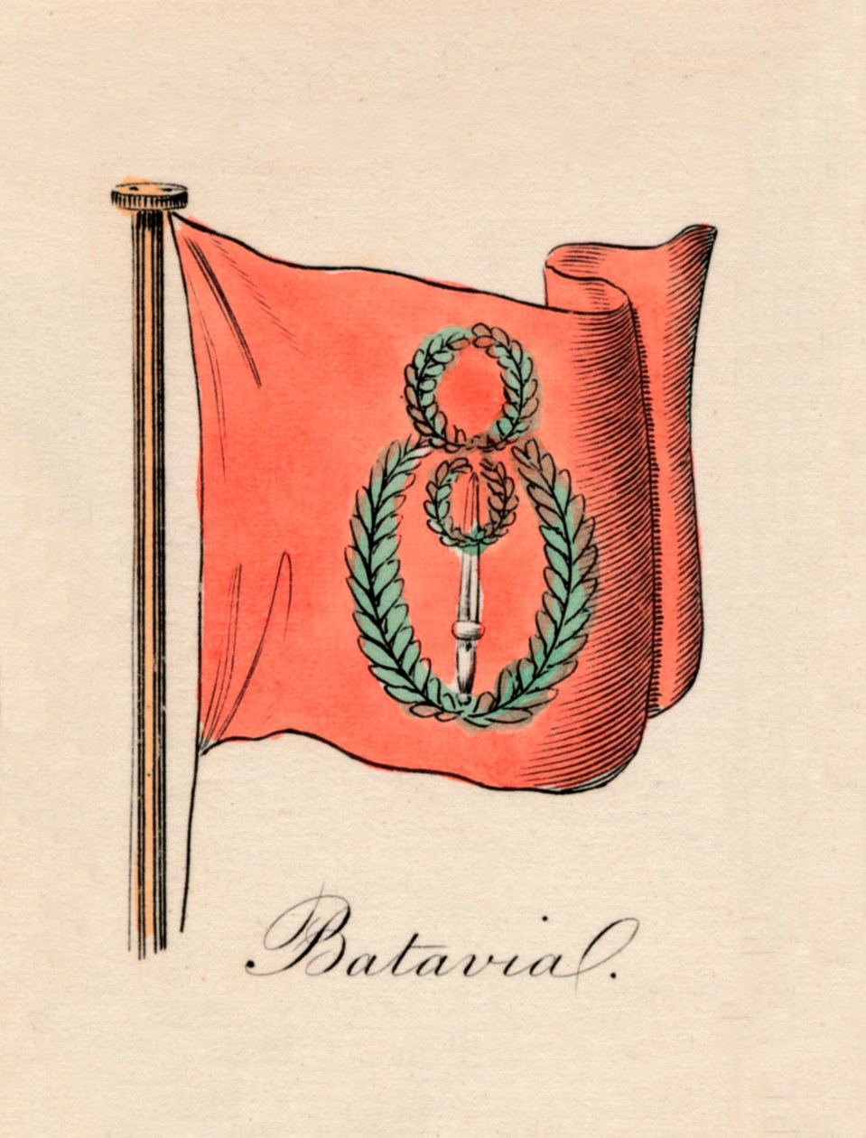 Batavia, 1838 alkotó: Unbekannt
