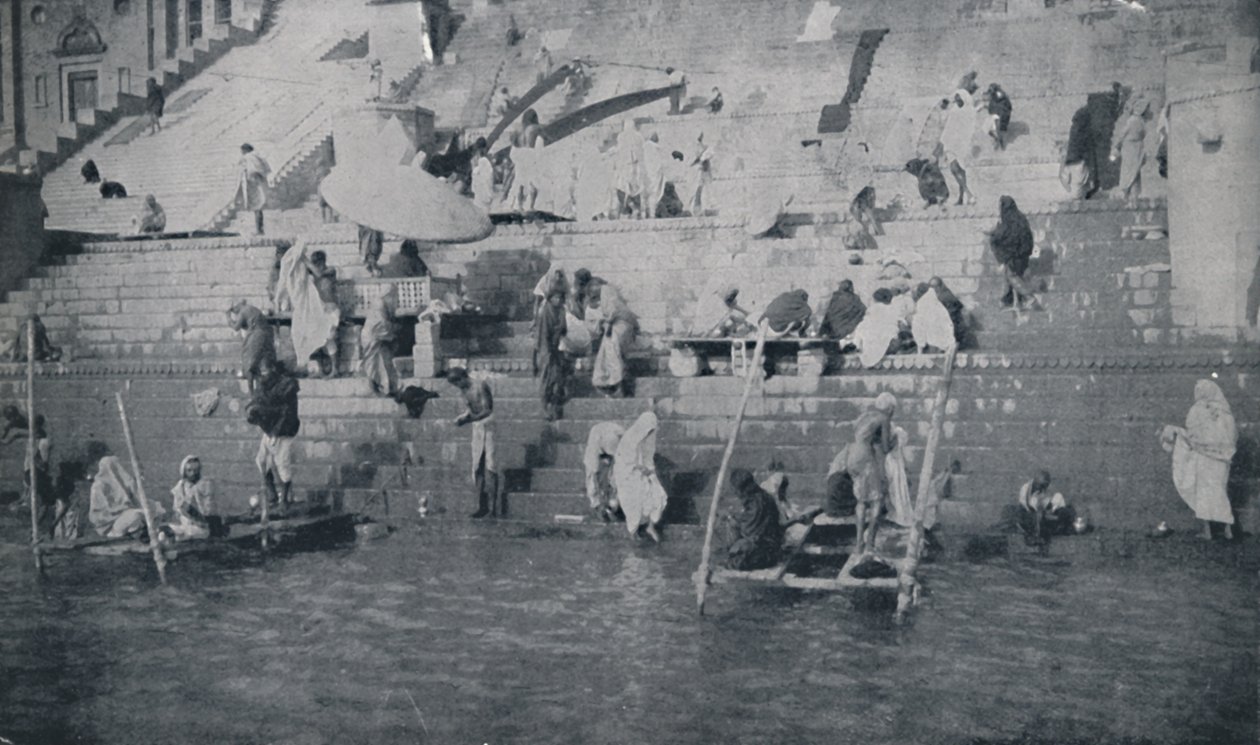 Fürdés Benaresben, 1924 alkotó: Unbekannt
