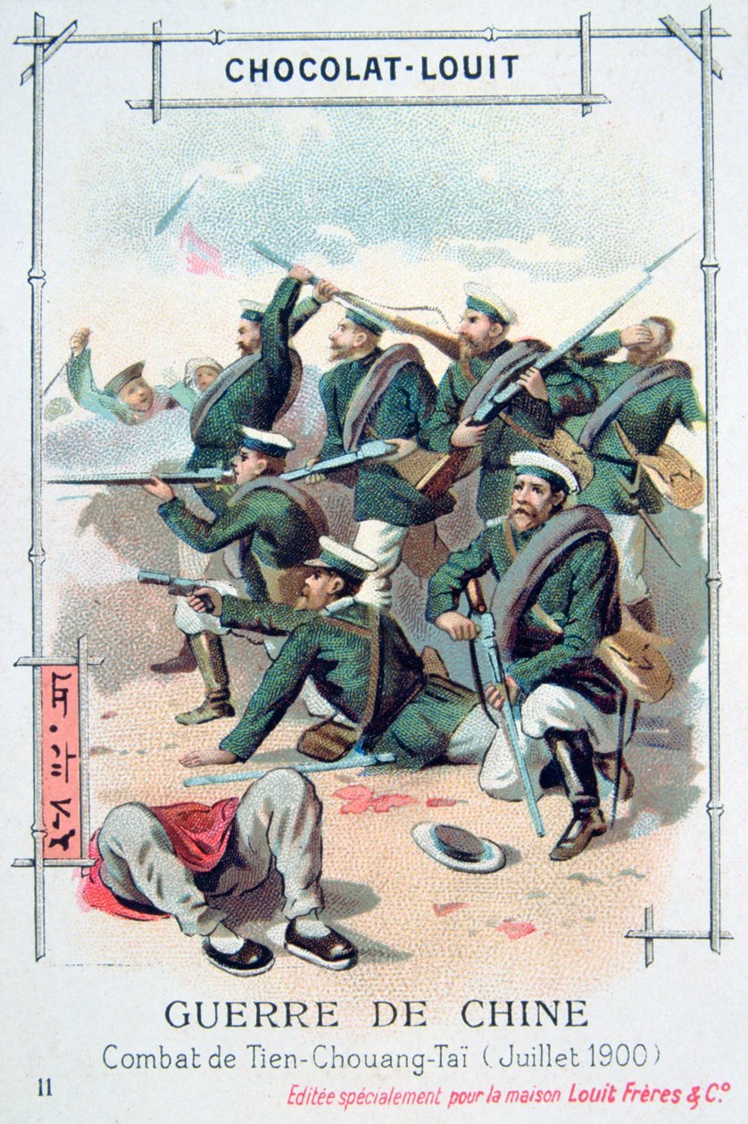 Csata Tien-Chuang-Tai-nál, Kína, Boxer-lázadás, 1900. július alkotó: Unbekannt