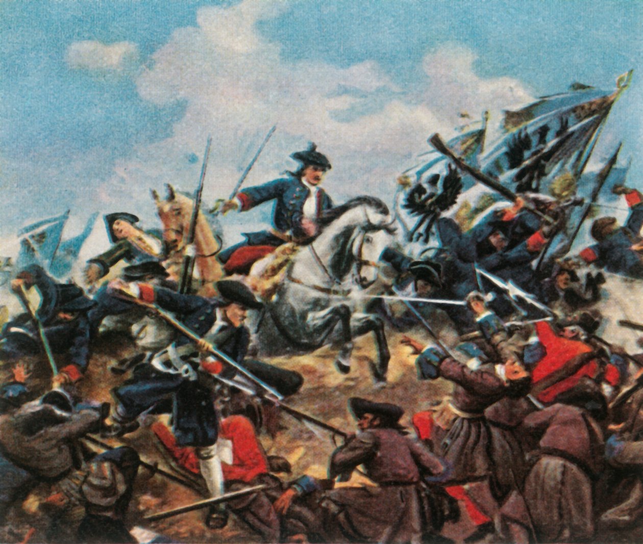Torinói csata, 1706, 1936. alkotó: Unbekannt