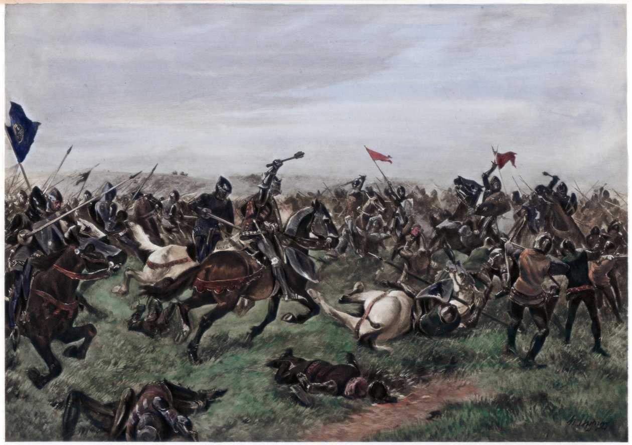 Agincourt-i csata, 1415. október 25 alkotó: Unbekannt