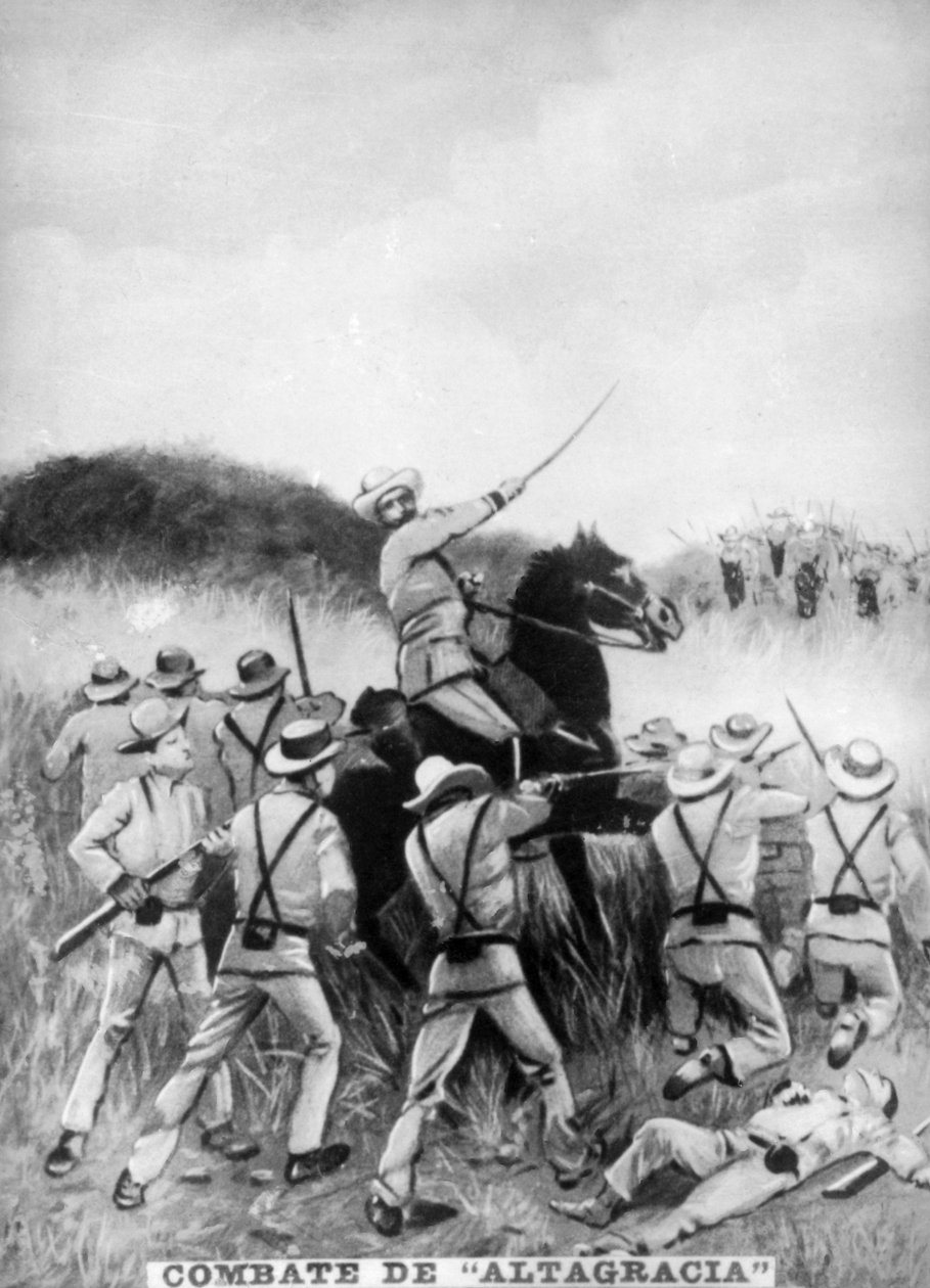 Altagraciai csata, 1895. június 22., 1910 alkotó: Unbekannt