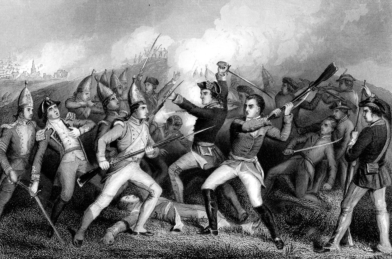 Benningtoni csata, Vermont, Amerikai függetlenségi háború, 1777. augusztus 16 alkotó: Unbekannt