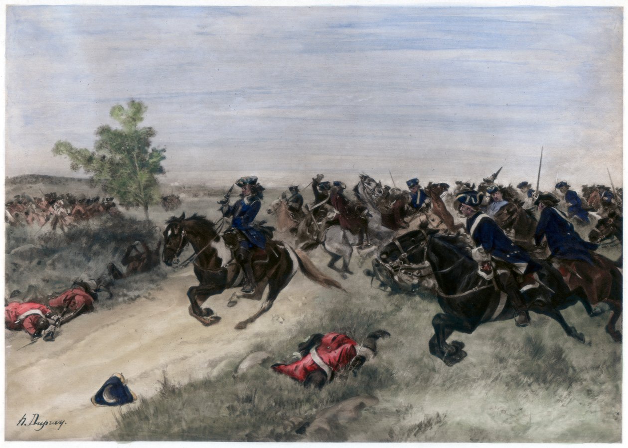Blenheimi csata, 1704. augusztus 13 alkotó: Unbekannt