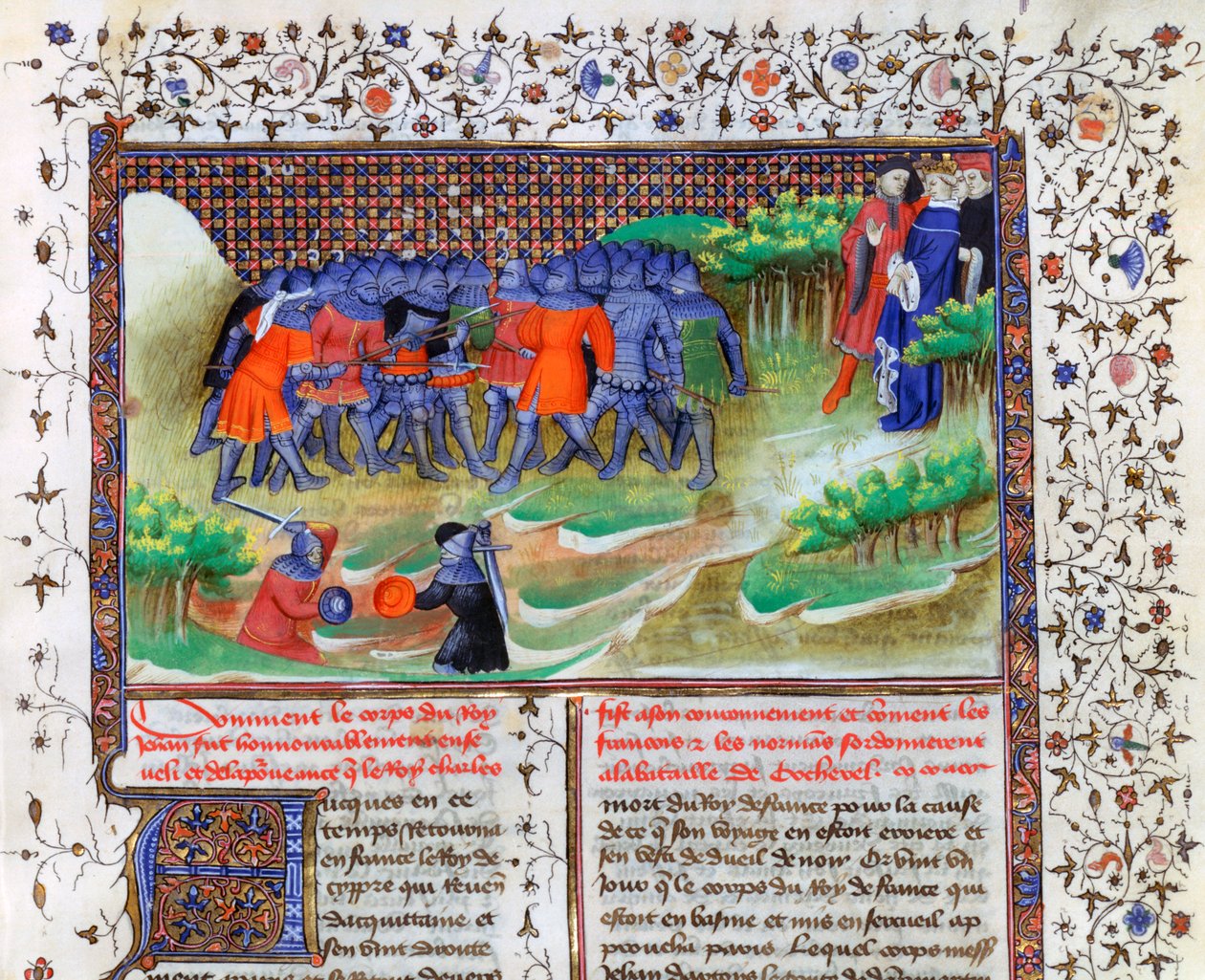 Cocherel-i csata, 1364, 15. század alkotó: Unbekannt