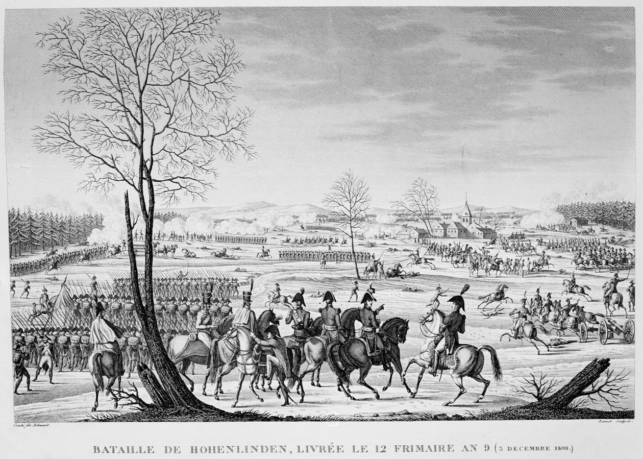 Hohenlindeni csata, 1800. december 3 alkotó: Unbekannt
