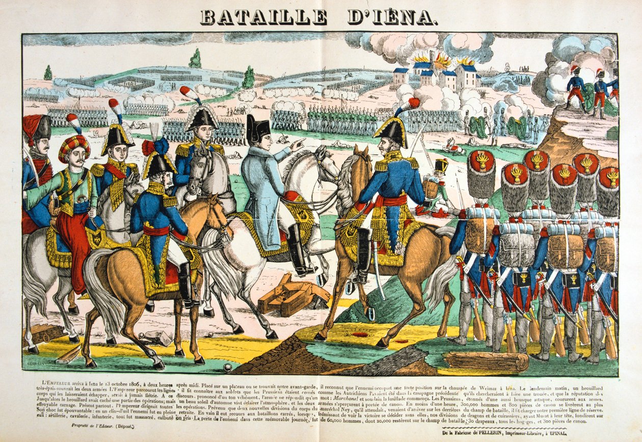 Jénai csata, 1806. október 14., 1835 alkotó: Unbekannt