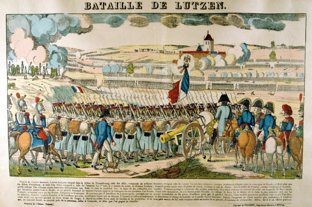 Lutzen csata, 1813. május 2 alkotó: Unbekannt
