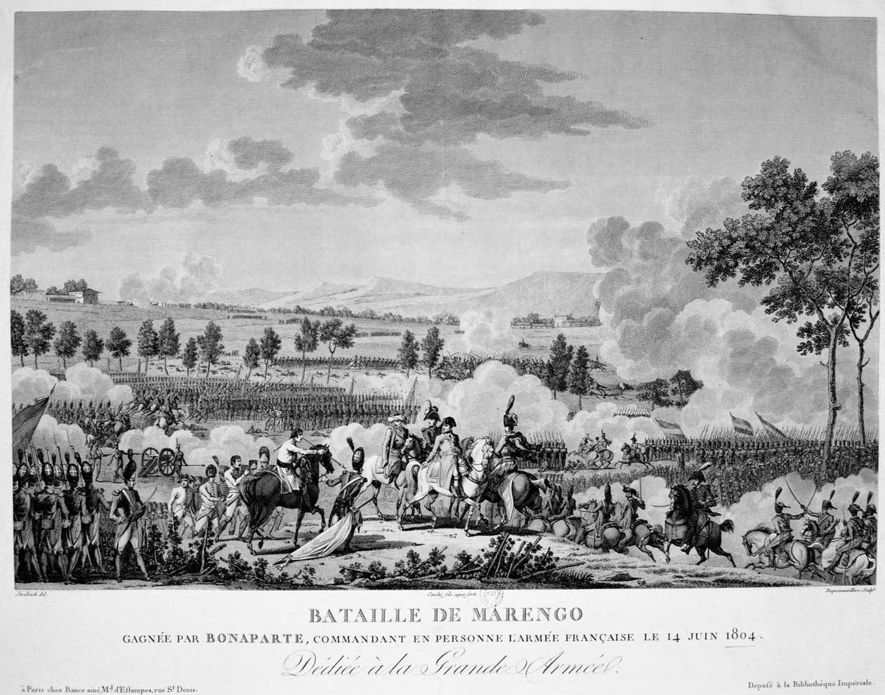 A marengói csata, 1804. június 14 alkotó: Unbekannt