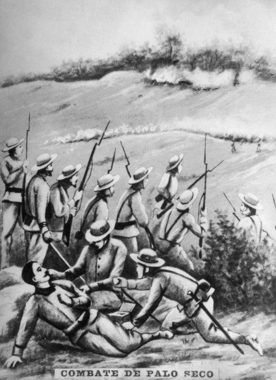 Palo Seco-i csata, 1873, 1920-as évek alkotó: Unbekannt