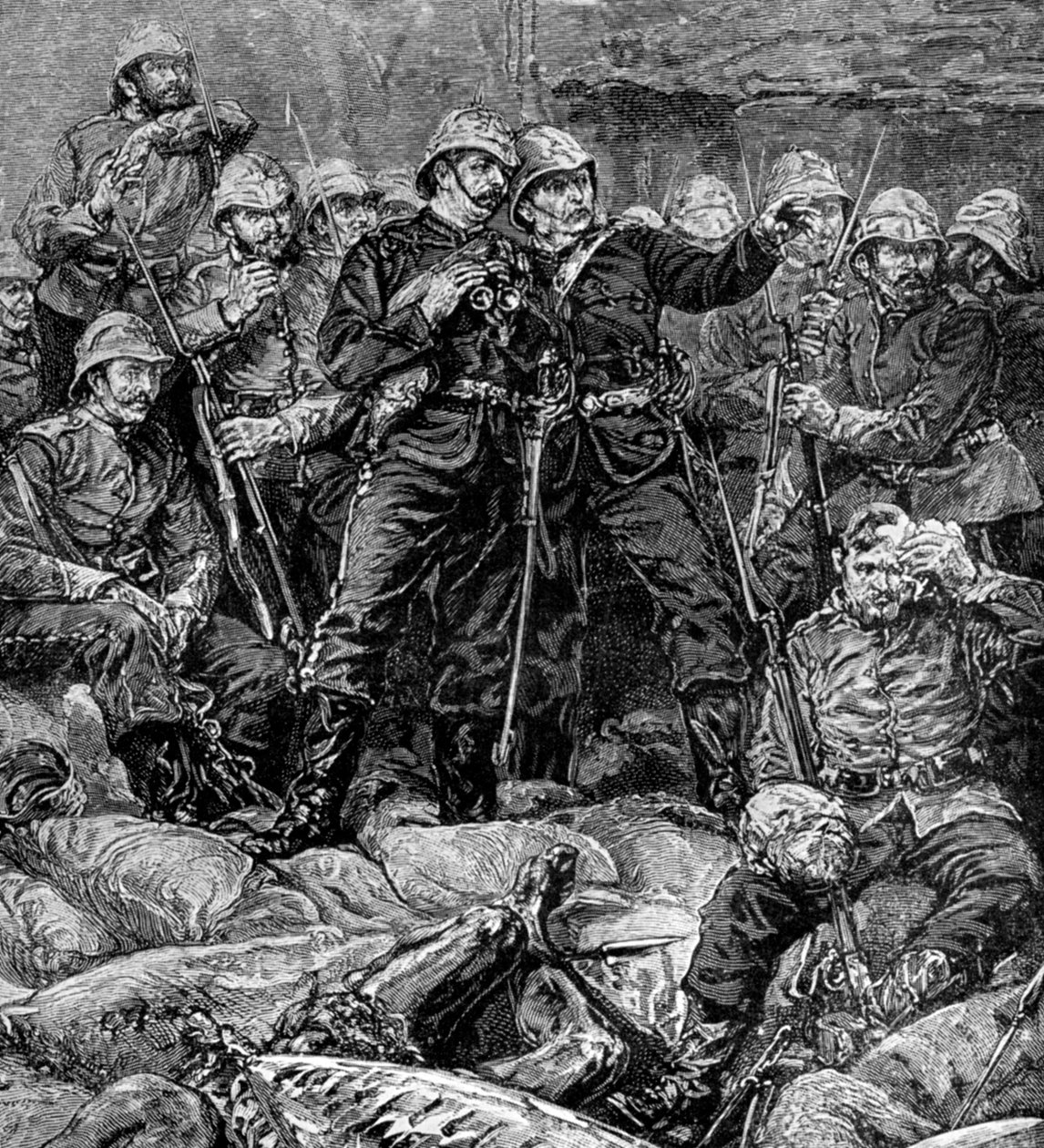 Rorkes Drift csata, Natal, Zulu háború, 1879 1951 alkotó: Unbekannt