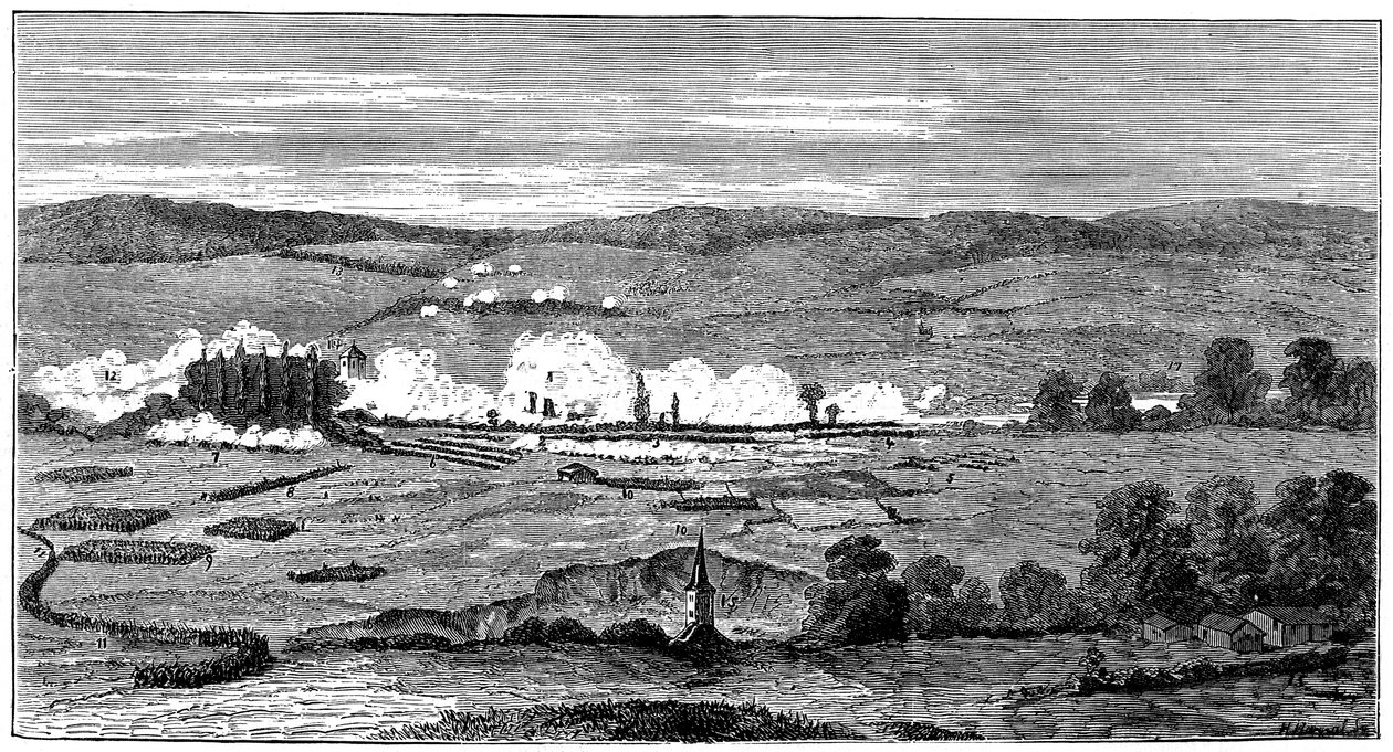 Sedani csata, Franciaország, francia-porosz háború, 1870. szeptember 1 alkotó: Unbekannt