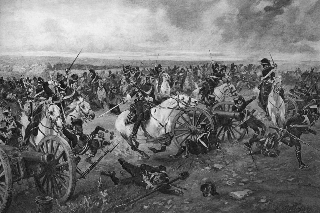 Waterloo-i csata, 1815 alkotó: Unbekannt