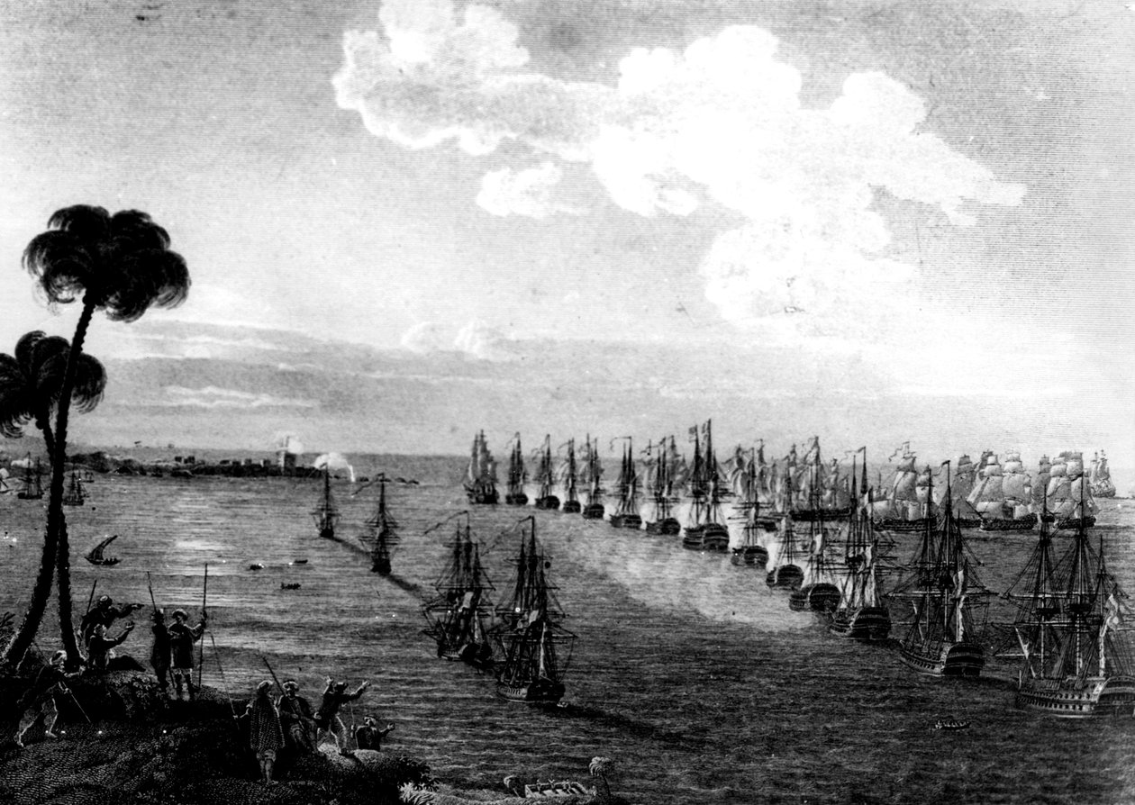 Nílusi csata, 1798. augusztus 1., XIX. század alkotó: Unbekannt