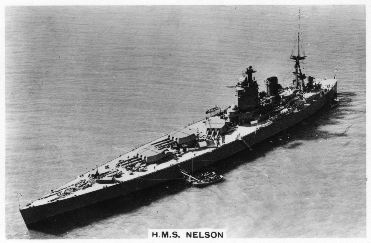 HMS Nelson csatahajó, 1937 alkotó: Unbekannt