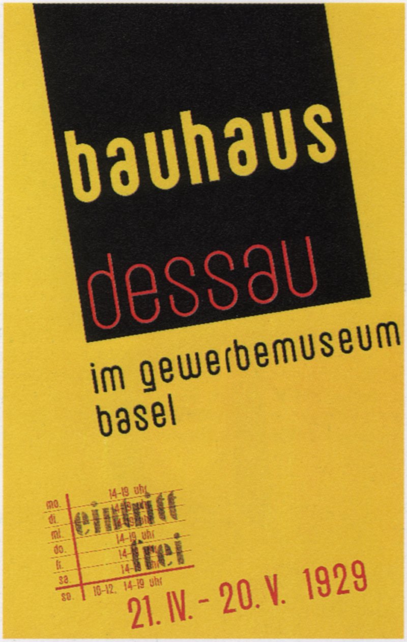 Bauhaus, 1929 alkotó: Unbekannt