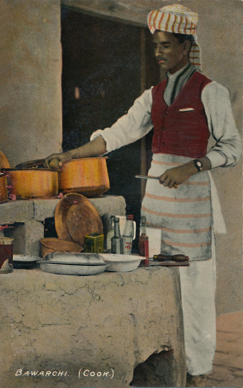 Bawarchi Cook, 1910. alkotó: Unbekannt