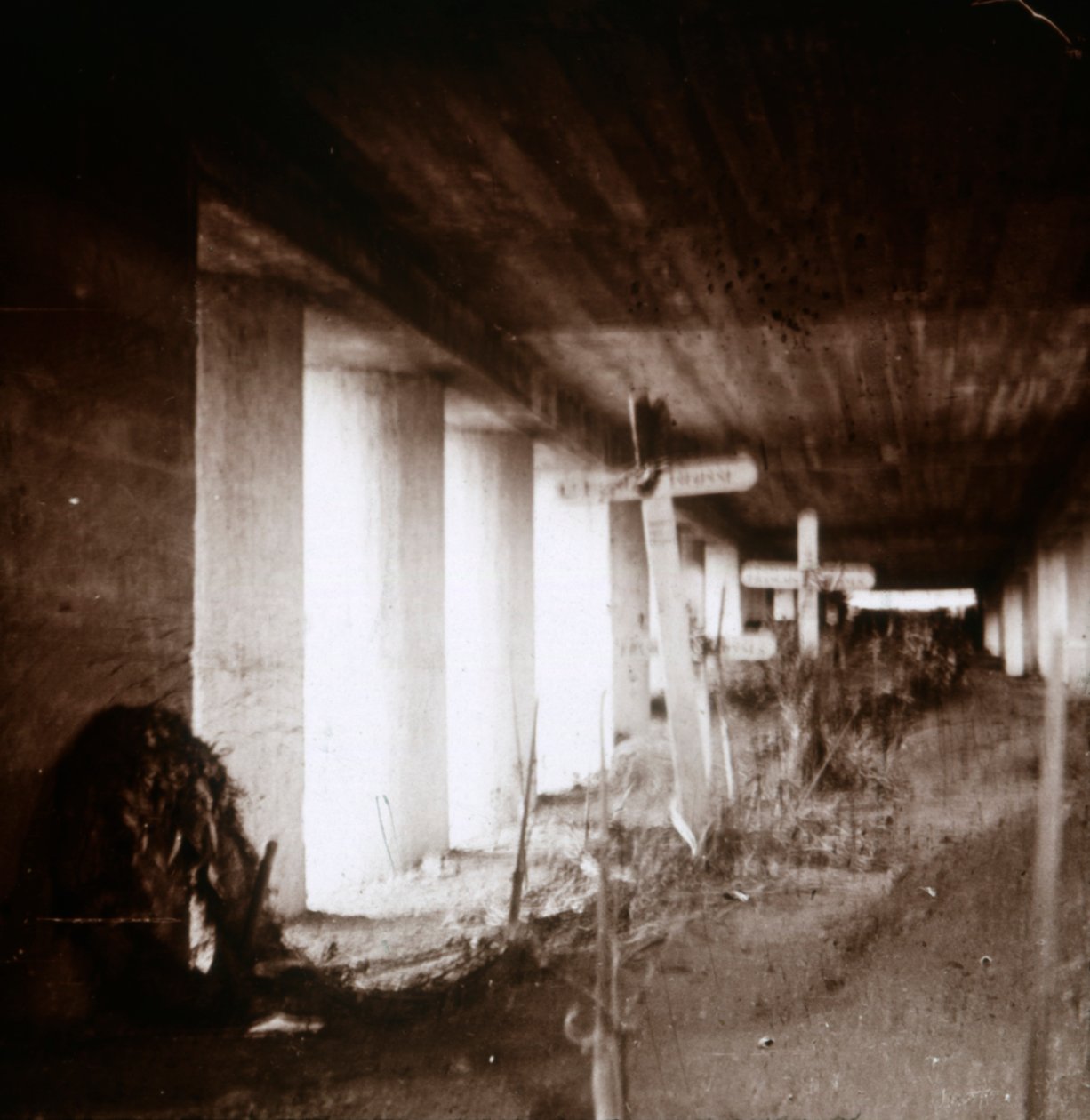 Bajonett-árok, Verdun, Észak-Franciaország, 1916-c1918. alkotó: Unbekannt