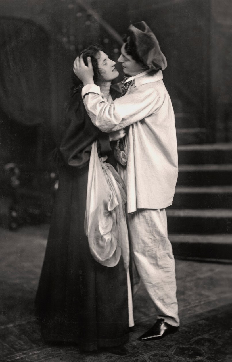 Beatrice Terry és H. Marsh Allen a Puck palotájában, 1907 alkotó: Unbekannt