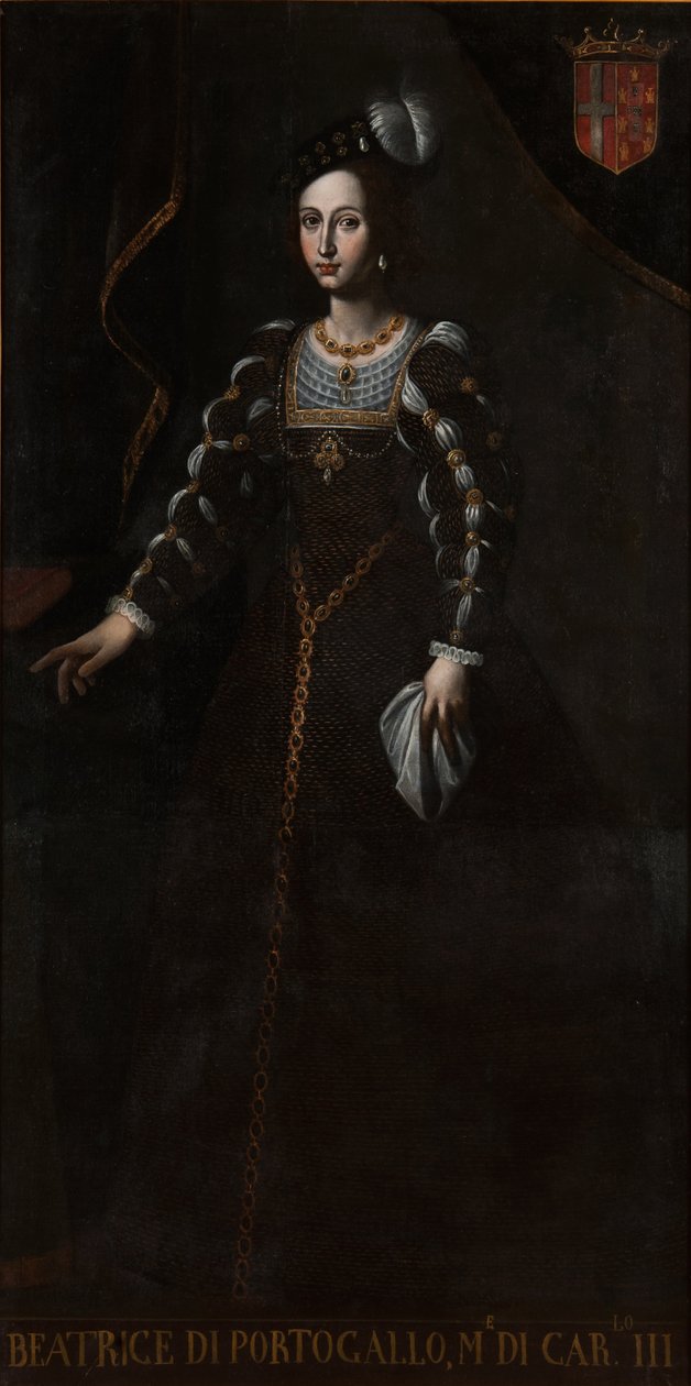 Portugál Beatrice 1504-1538, Savoyai hercegnő alkotó: Unbekannt