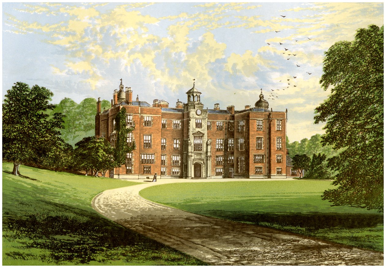 Beaudesert, Staffordshire, Anglesey márki otthona, 1880 alkotó: Unbekannt