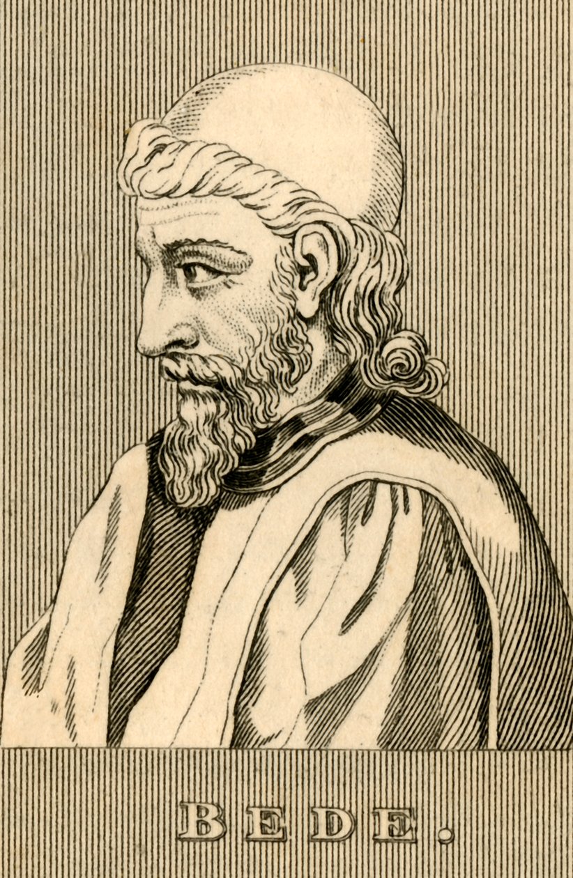 Bede, 672-735, 1830. alkotó: Unbekannt