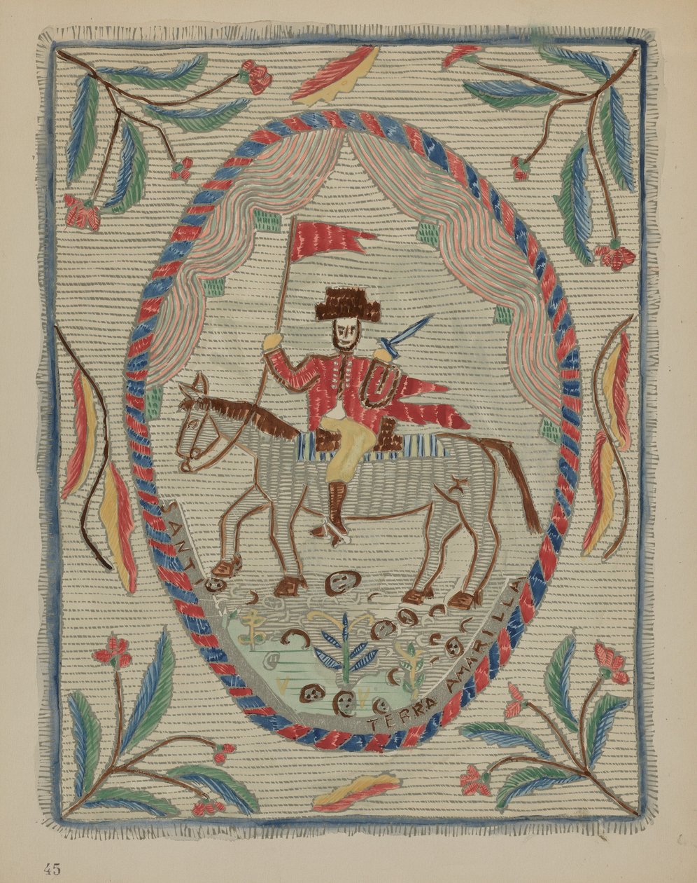 Ágytakaró, 19351942. alkotó: Unbekannt