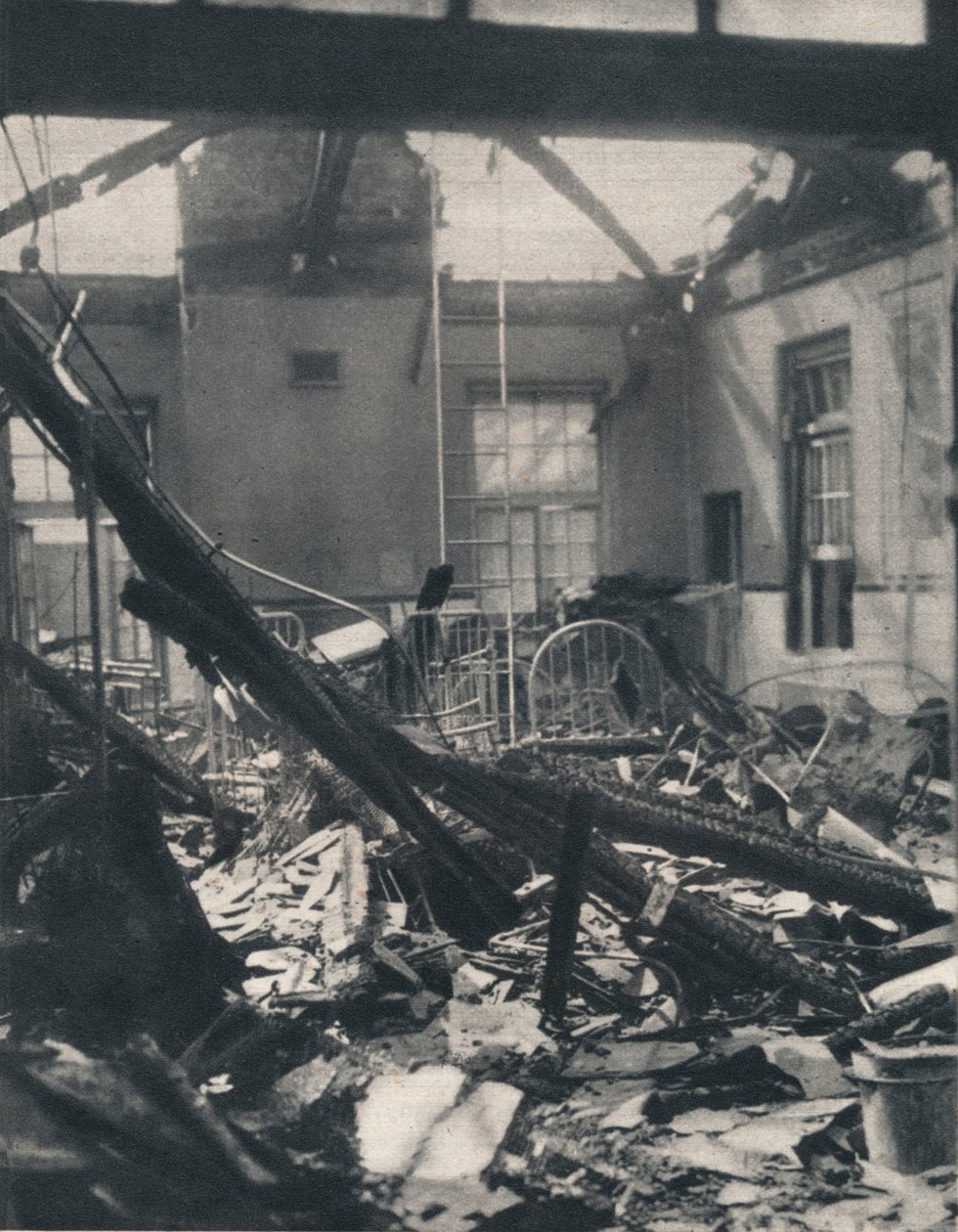 Belfast: Gyermekosztály. Az ellenség támadása a nép egész élete ellen irányult, a alkotó: Unbekannt