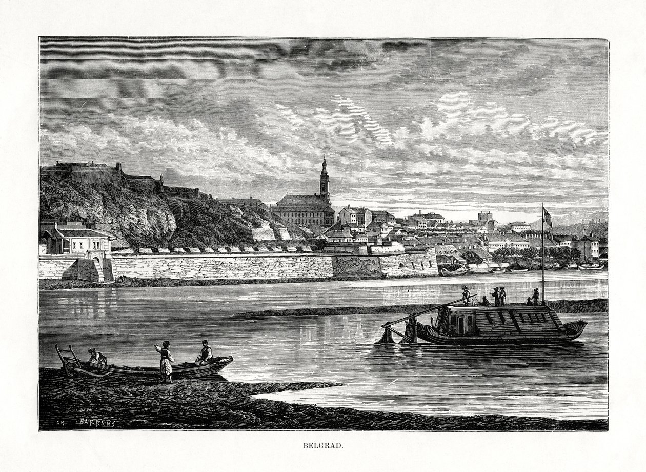 Belgrád, Szerbia és Montenegró, 1879 alkotó: Unbekannt