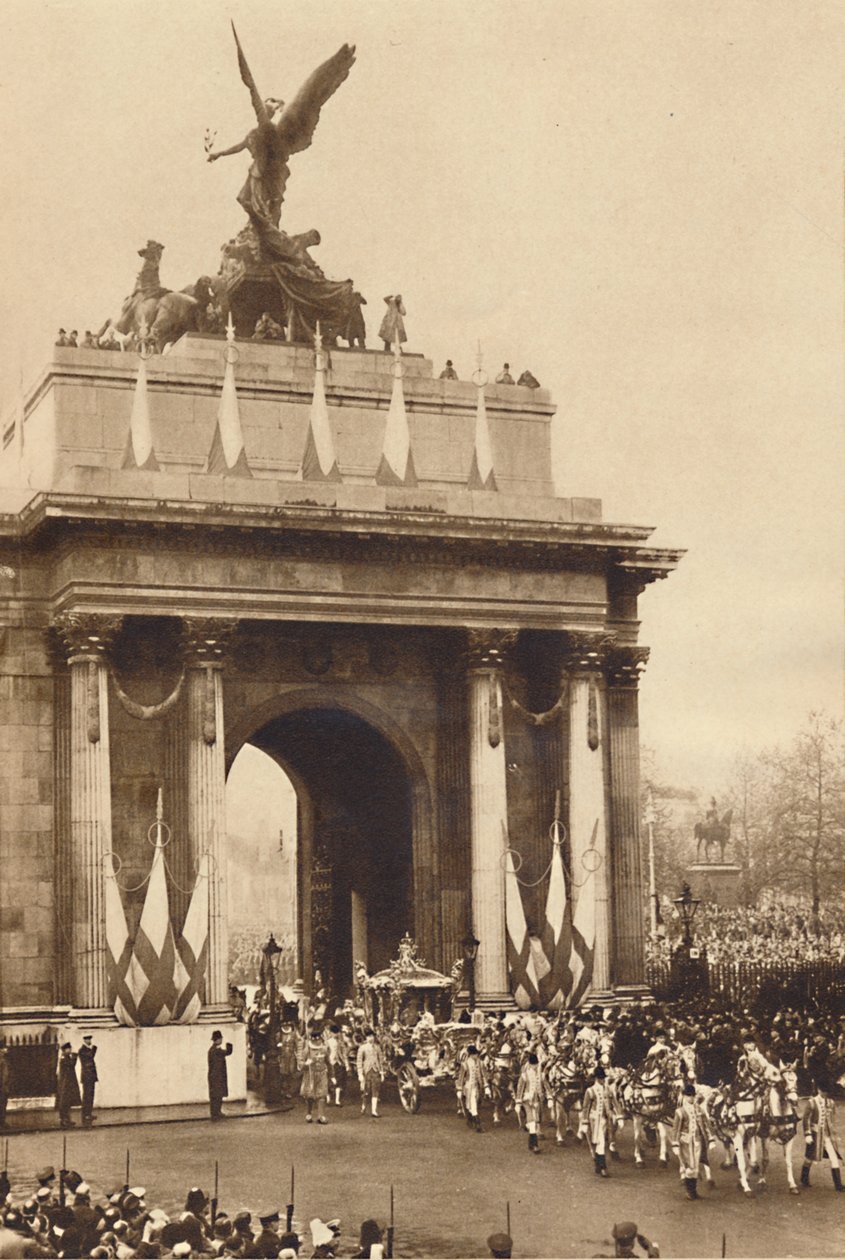 A Quadriga alatt, 1937. május 12 alkotó: Unbekannt