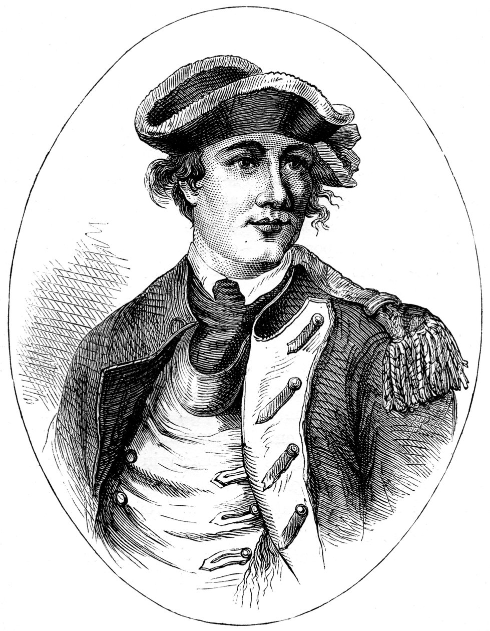 Benedict Arnold, az amerikai függetlenségi háború tábornoka, 1880 alkotó: Unbekannt