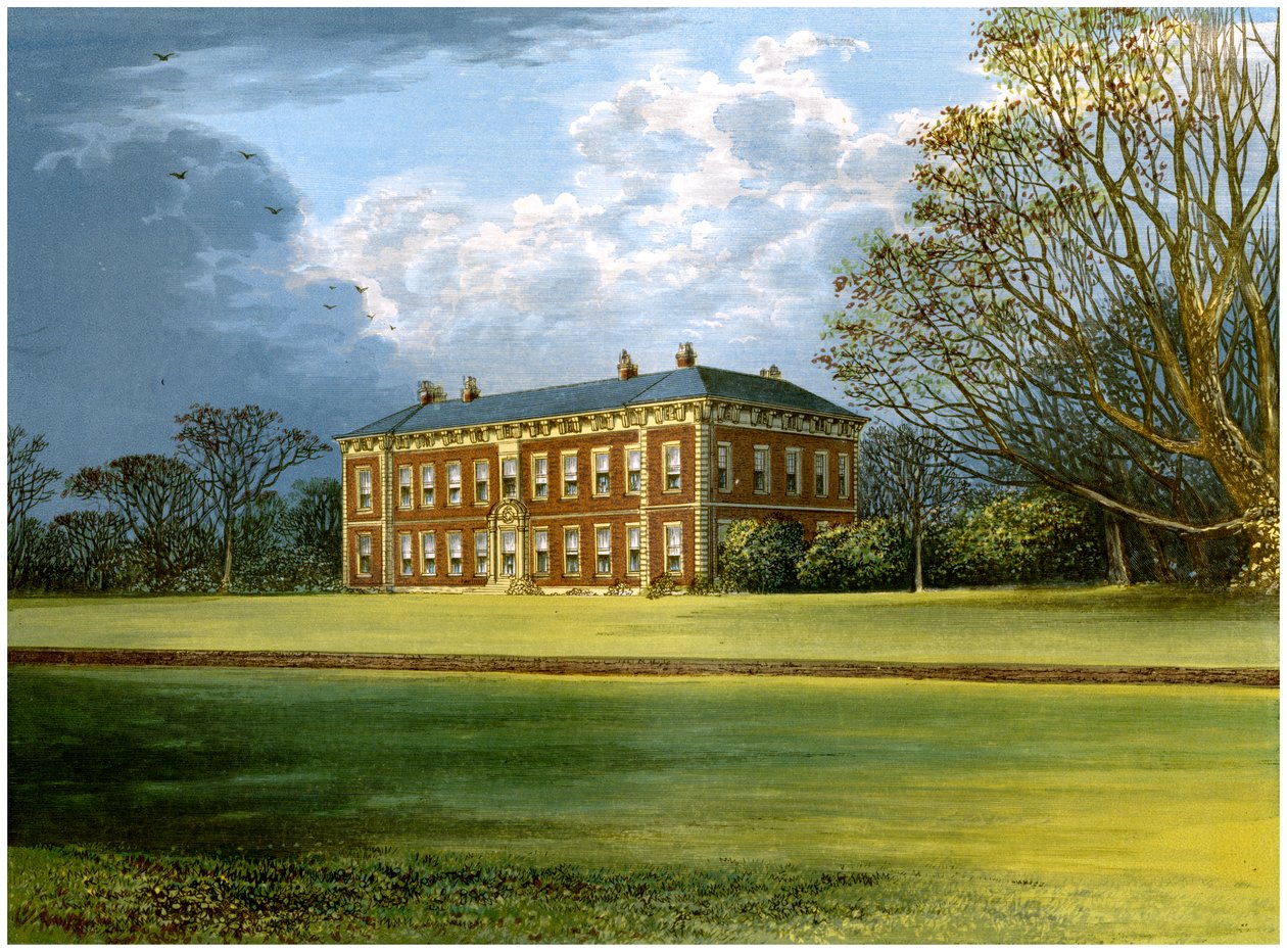 Beningbrough Hall, Yorkshire, a Dawnay család otthona, 1880 alkotó: Unbekannt