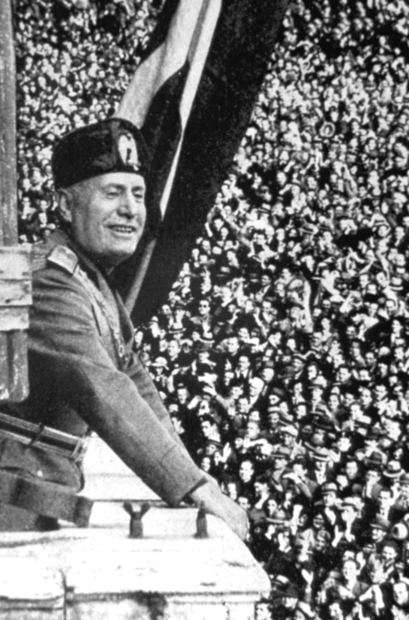 Benito Mussolini 1883-1945, olasz fasiszta diktátor alkotó: Unbekannt