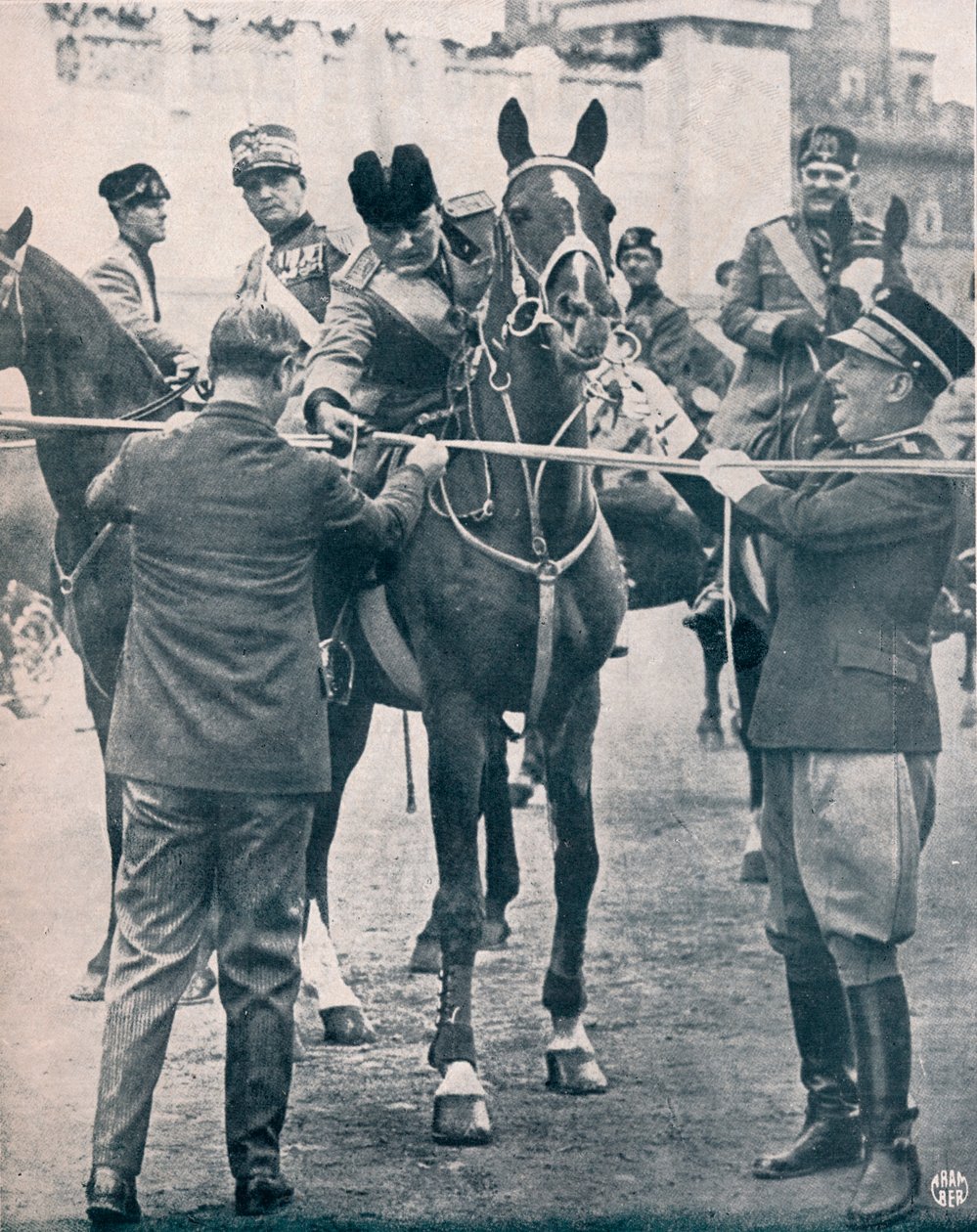 Benito Mussolini, olasz fasiszta vezető, 1922-1933 alkotó: Unbekannt