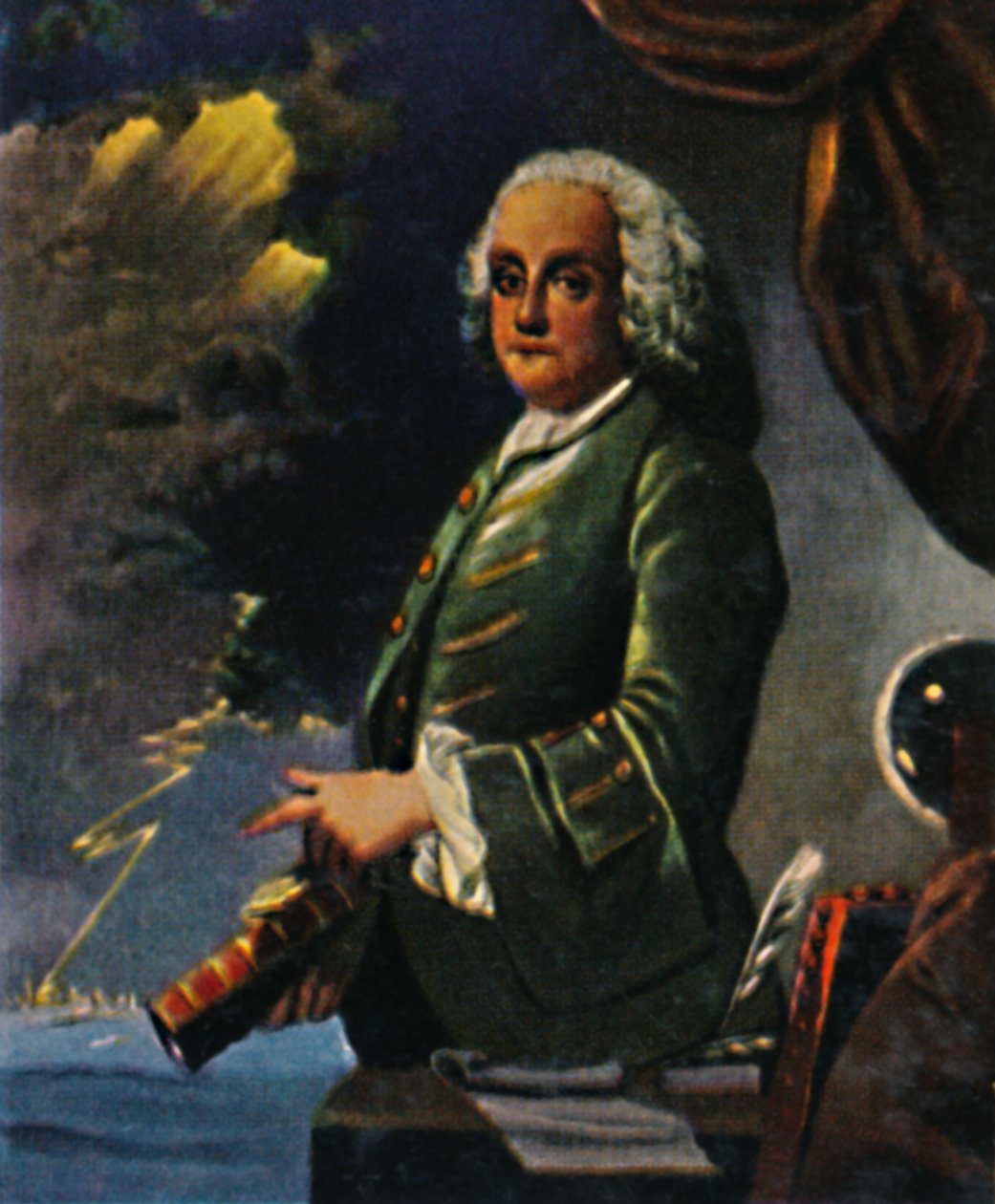 Benjamin Franklin 1706-1790, 1934. alkotó: Unbekannt