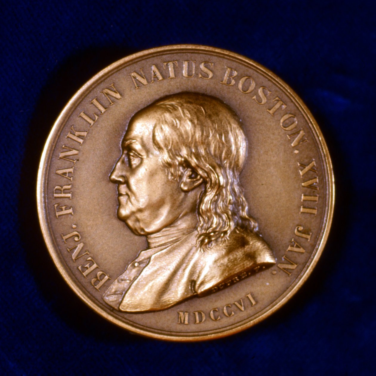 Benjamin Franklin amerikai tudós, feltaláló és államférfi, 1806 alkotó: Unbekannt