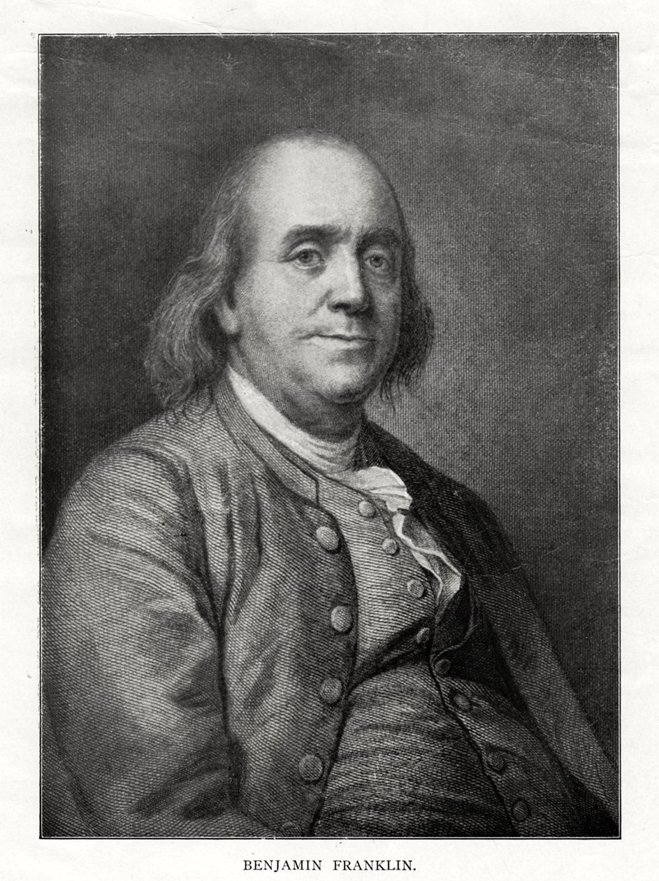 Benjamin Franklin amerikai államférfi, nyomdász és tudós, XX alkotó: Unbekannt
