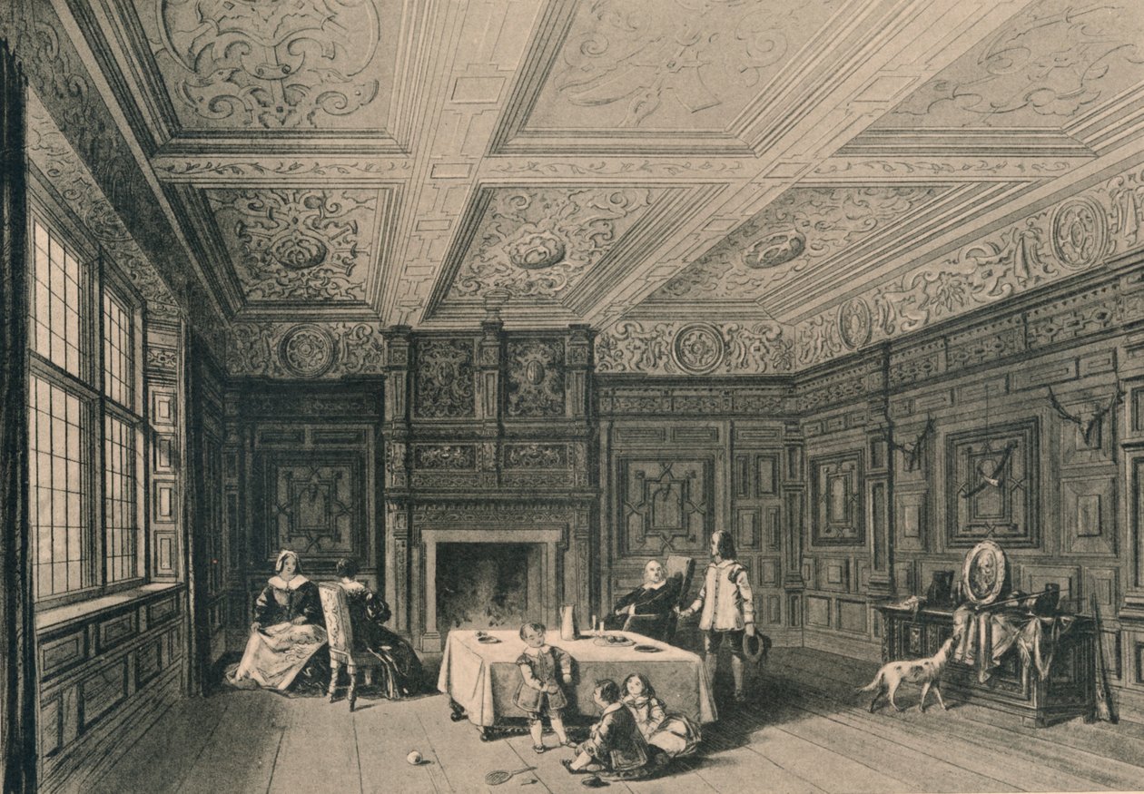 Benthall Hall, Shropshire, 1915 alkotó: Unbekannt