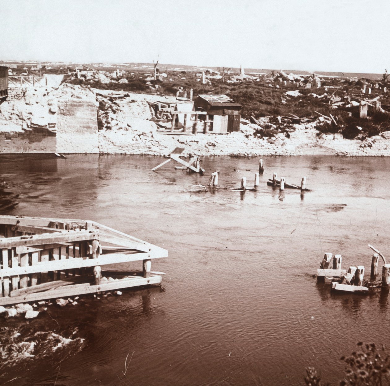 Berry-au-Bac, Észak-Franciaország, c1914-c1918 alkotó: Unbekannt