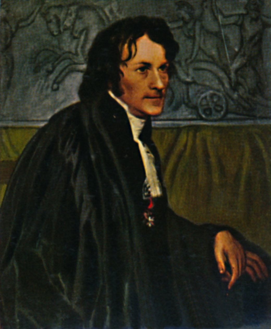 Bertel Thorwaldsen 1768-1844. - Eckersberg festménye, 1934. alkotó: Unbekannt