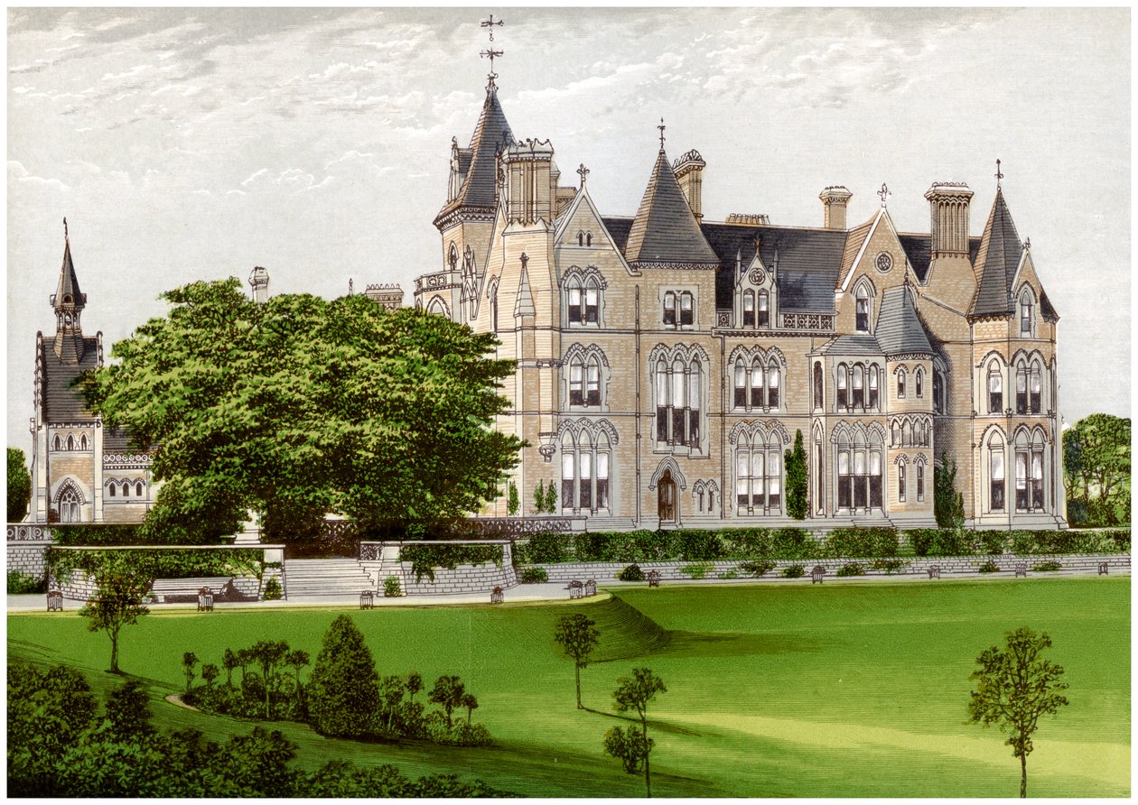 Bestwood Lodge, Nottinghamshire, St Albans hercegének otthona, 1880 alkotó: Unbekannt
