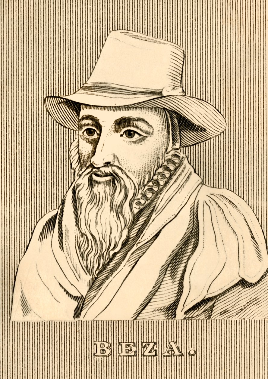 Beza, 1519-1605, 1830. alkotó: Unbekannt