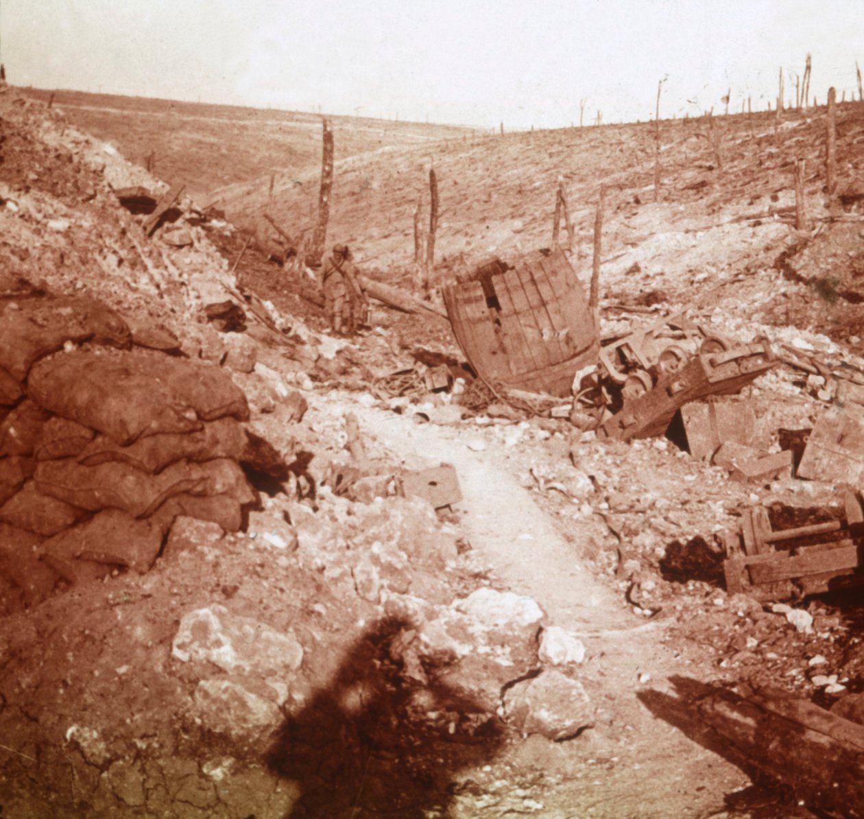 Bezonvaux, Verdun, Észak-Franciaország, 1914-c1918. alkotó: Unbekannt