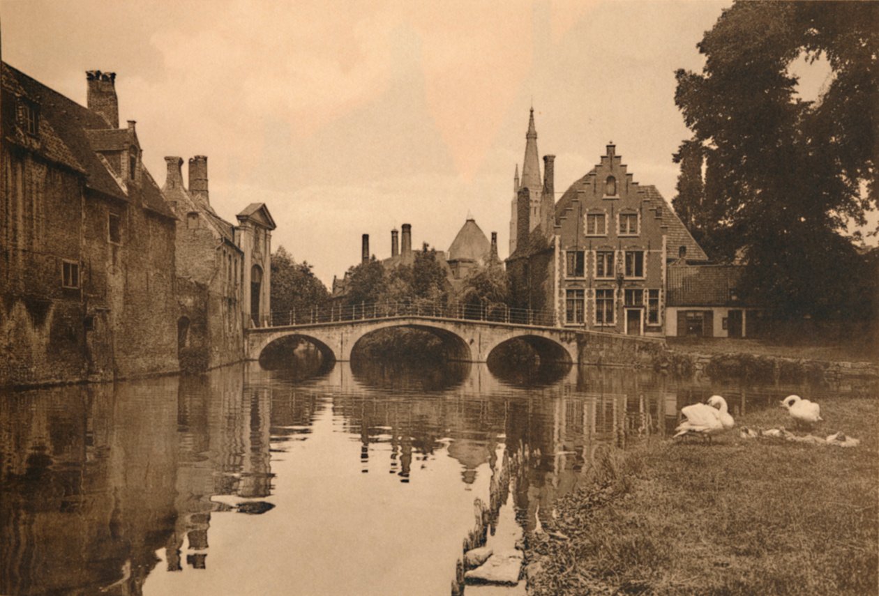 Beguinage, 1928 alkotó: Unbekannt