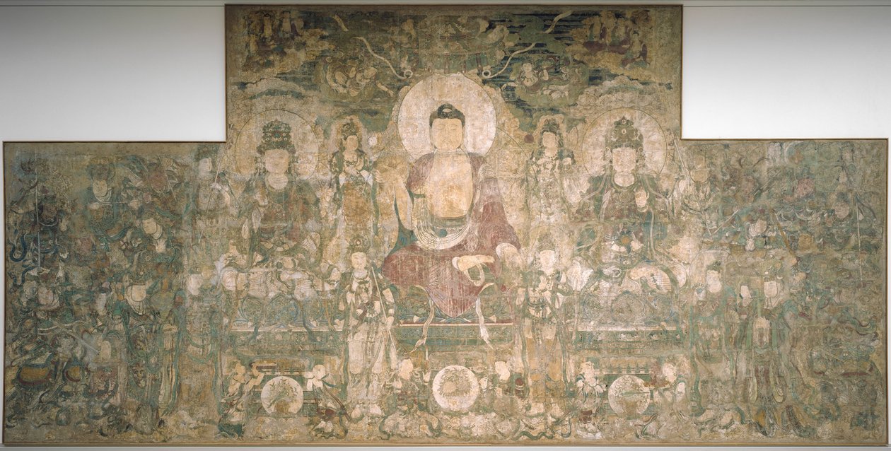 Bhaisajyaguru, a gyógyítás és az orvoslás buddhája, 1319 körül alkotó: Unbekannt