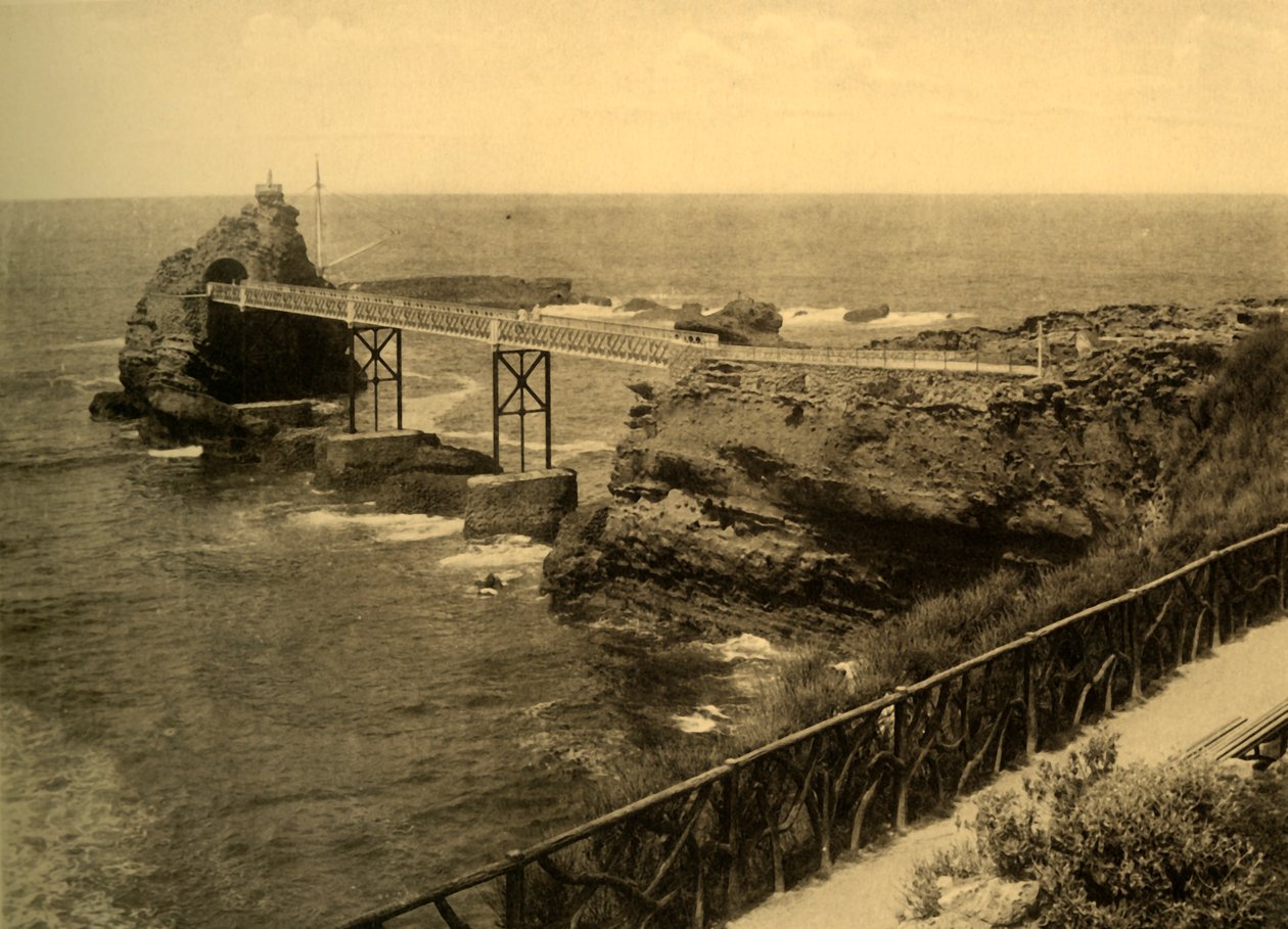 Biarritz – A Szűz sziklája, 1930. alkotó: Unbekannt