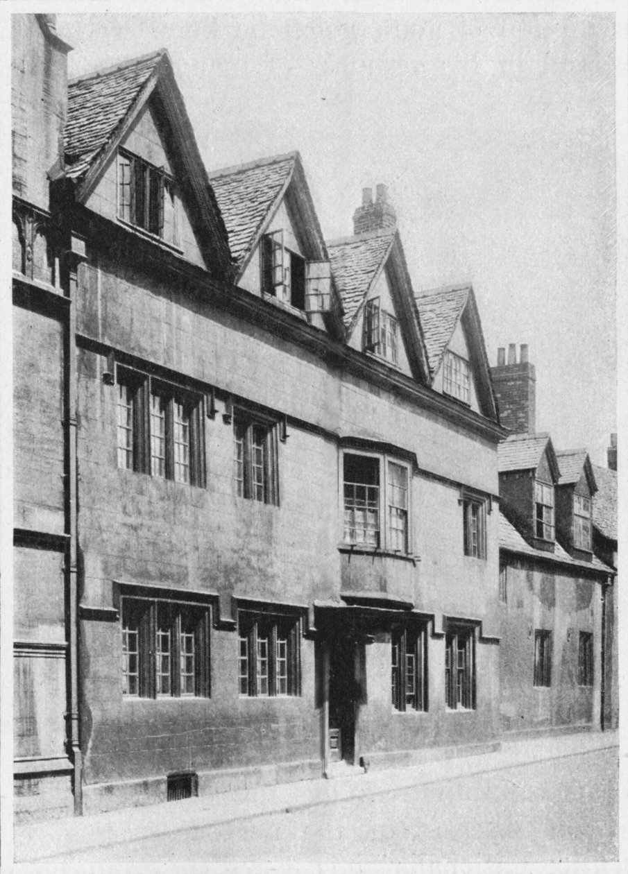 Biham vagy Beam Hall, Oxford, 1903 alkotó: Unbekannt