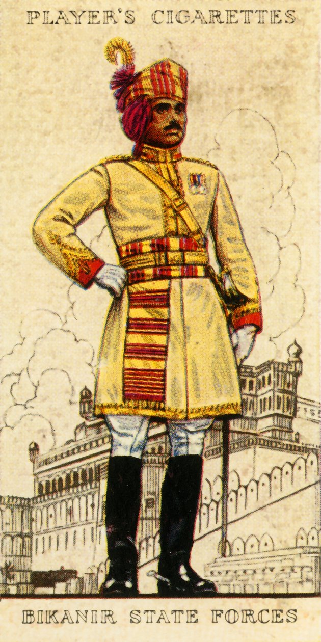 Bikaniri Állami Erők, 1936. alkotó: Unbekannt