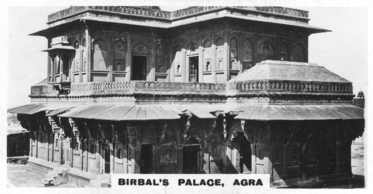 Birbals Palace, Fatehpur Sikri, Agra, India, 1925 alkotó: Unbekannt